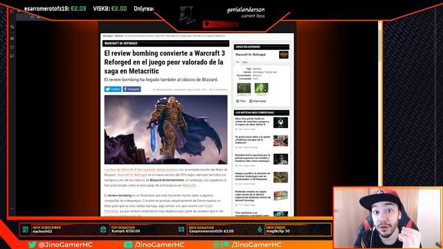 MANIPULACIÓN de INFORMACIÓN con WARCRAFT 3: REFORGED смотреть онлайн