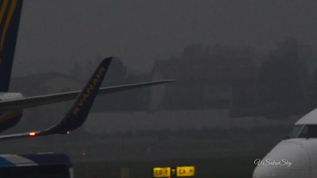 Spotting in airport Bergamo, Italy смотреть онлайн