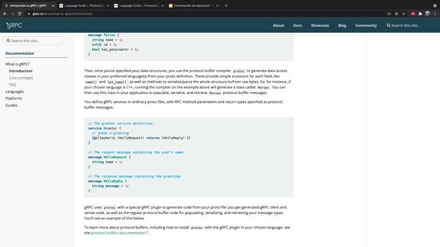 Breve Introducción gRPC - Protocol buffers смотреть онлайн