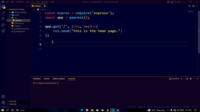 Serve Static Website || Express.JS смотреть онлайн