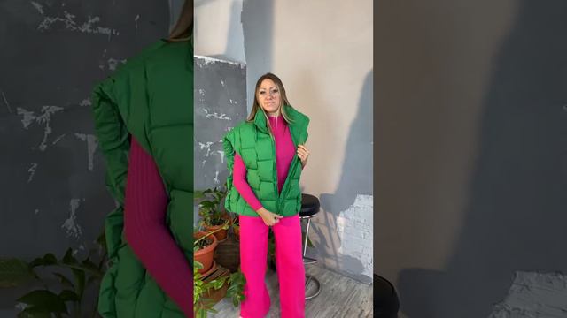 Жилет плетеный смотреть онлайн