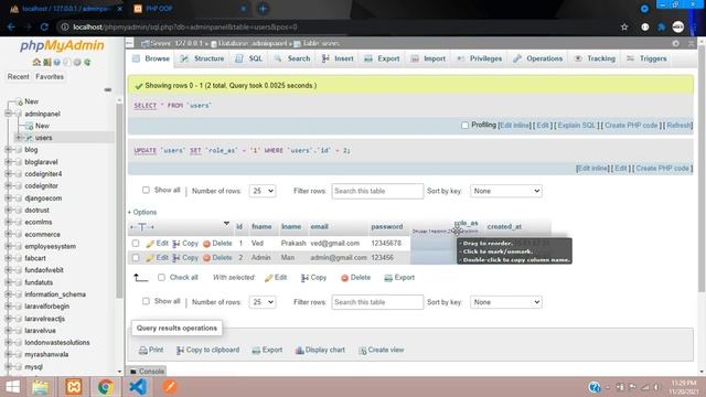 PHP OOP Tutorial 6: How to redirect user according to Role after login in PHP OOP смотреть онлайн