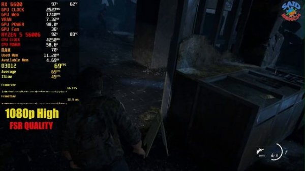 XFX RX 6600  SPEEDSTER 8GB (Black Wolf)?GAMING IN 1080p & 1440p