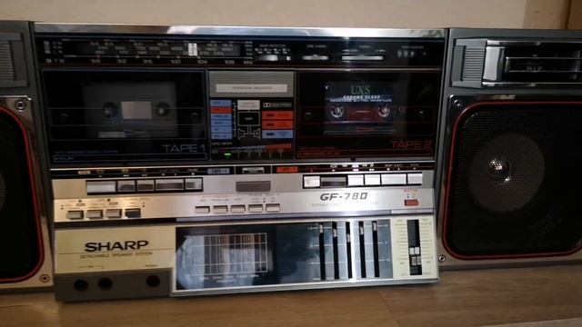 SHARP GF-780, Магнитофон. смотреть онлайн