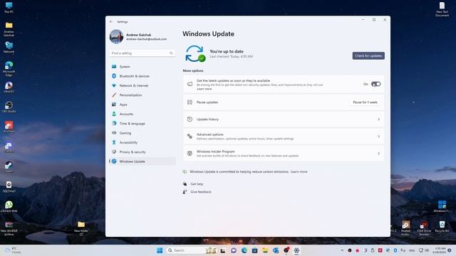 Windows 11 Build 22621 1631 - ДОСТАВКА НОВЫХ ФУНКЦИЙ / НОВАЯ ОПЦИЯ ЦЕНТРА ОБНОВЛЕНИЙ (Moment 3) смотреть онлайн