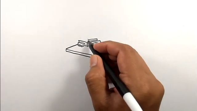 How to draw a star destroyer | Easiest Way To Draw смотреть онлайн