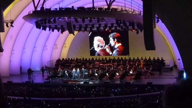 Andrea Bocelli & Matteo Bocelli - Perfect (Ed Sheeran Cover) - Hollywood Bowl