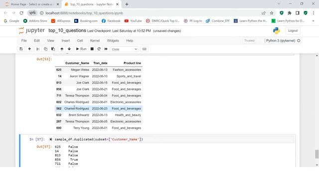 Find Duplicates by Column in DataFrame|Python Interview Questions for Data Science Role| 4 of Top 1 смотреть онлайн