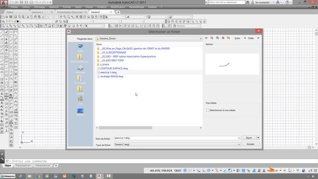 Ouvrir un dessin et utiliser un gabarit | Tuto AutoCAD LT 2017 смотреть онлайн
