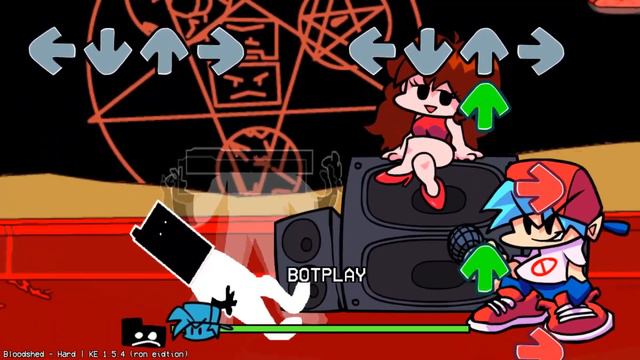 Friday Night Funkin' VS. Ron - Bloodshed | BOTPLAY | 1 Hour Loop (In A Cool Way)