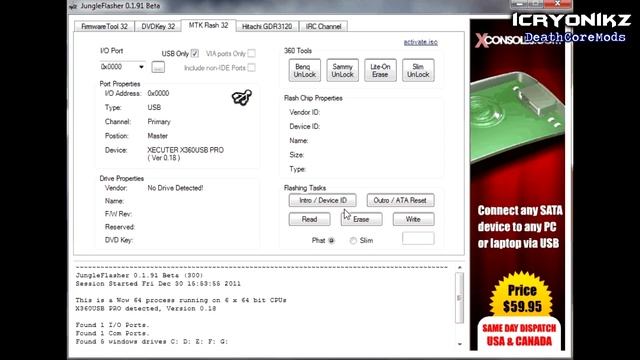 Flashing a BenQ to iXtreme LT+ 3.0: Voice Tutorial - HD смотреть онлайн