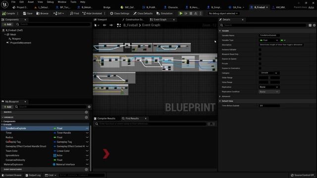 UE5 - Modding Lyra Starter Game: Add Fireball Ability (4k - Timelapse 3x) #LyraUE5 смотреть онлайн