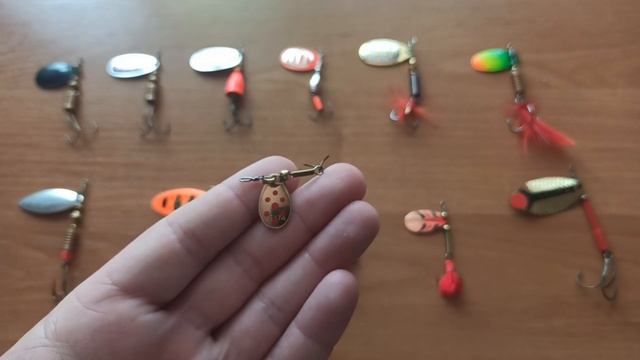 Лучшие вращающиеся блесны на щуку, окуня и голавля летом смотреть онлайн