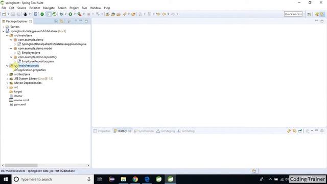 #1 springboot-data-jpa-h2 database and rest example смотреть онлайн