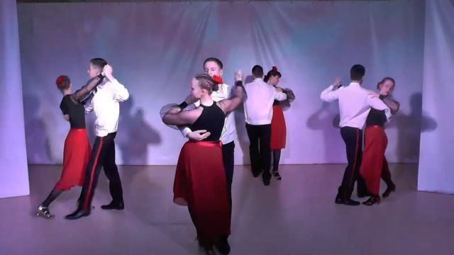 Хореографический ансамбль "Кадетская юность" - Первое танго смотреть онлайн