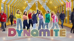 [KPOP IN PUBLIC, Russia] BTS (방탄소년단) - DYNAMITE - dance cover by SANDWITCH [ONE TAKE]
