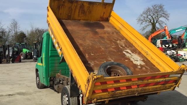 UNRESERVED 2007 Fiat Ducato Tipper FOR AUCTION смотреть онлайн