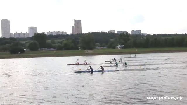 Первенство Москвы К-2 1000м юноши (15-16 лет) смотреть онлайн