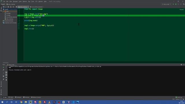 PIL (les images en Python) : 03 - Les Channels смотреть онлайн