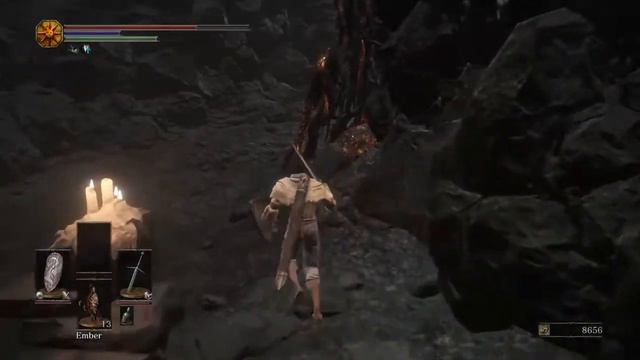 Dark Souls 3 - Giant Worm Boss Battle смотреть онлайн