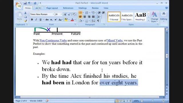Past Perfect Tense смотреть онлайн