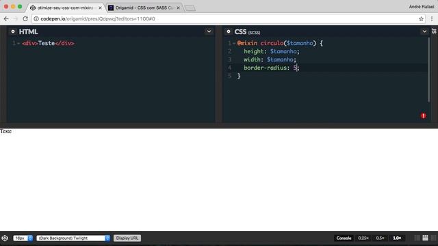 Otimize seu CSS com Mixins de SASS смотреть онлайн