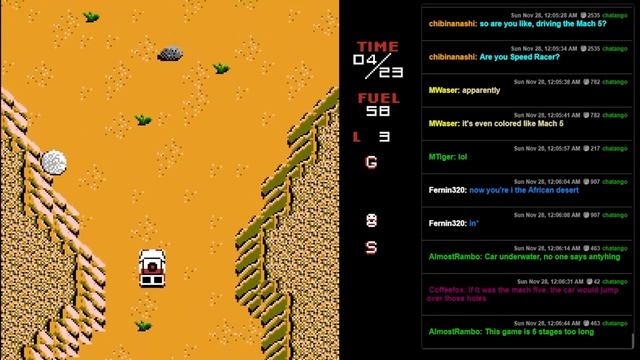 Paris-Dakar Rally Special (NES) - 02 - The Platforming Parts смотреть онлайн