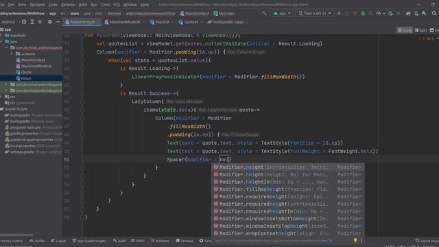L'essentiel du Flow de Kotlin dans une application Android avec Jetpack Compose смотреть онлайн