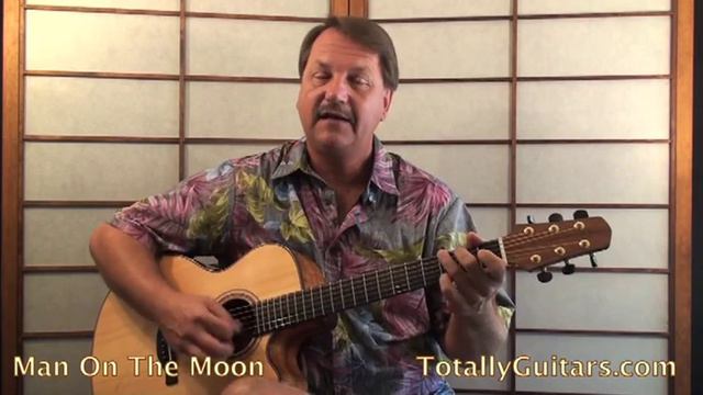 Man On The Moon by R.E.M. - Acoustic Guitar Lesson Preview from Totally Guitars смотреть онлайн