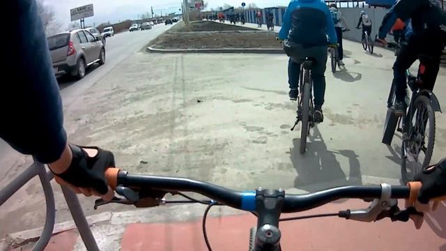 Открытие сезона 2021 и 15 лет велокургану - поездка на место празднования и небольшой размот смотреть онлайн
