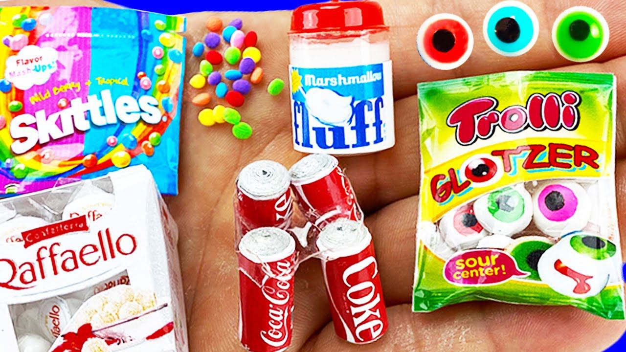 20 DIY How To Make Miniature Realistic Food Items With Polymer Clay