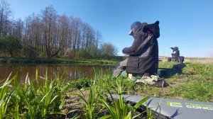 Ловля подлещика на болонскую удочку ранней весной.