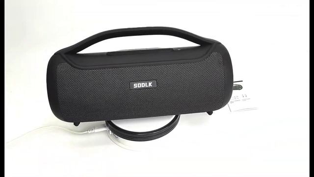 Колонка портативная БумБокс SODLK 100W Waterproof BT5.2 10400mAh HT-T300 AUX Bluetooth USB TF смотреть онлайн
