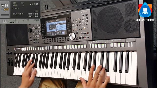 TOCCATA - Paul Mauriat Cover on Yamaha PSR S970 смотреть онлайн