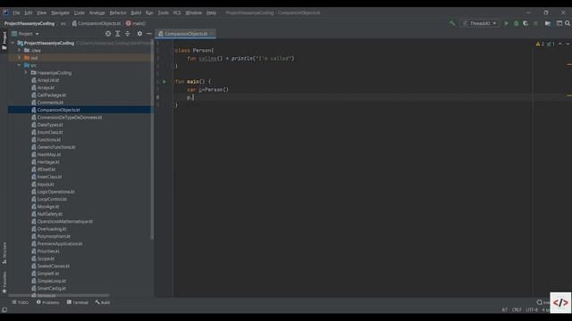 46-Kotlin Companion Objects in Hassaniya الكائنات المصاحبة بالحسانية смотреть онлайн