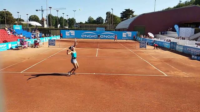 Engie Open de Biarritz 2019 : Alizé Lim contre Jessika Ponchet en 8e de finale смотреть онлайн