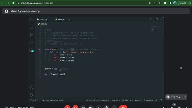Python Exceptions, Classes and Objects By Moses --- Session: 28 March 2023 9 PM смотреть онлайн