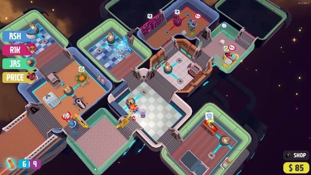 Out of Space - SPIN CLASS!!! (4 Player Gameplay) смотреть онлайн