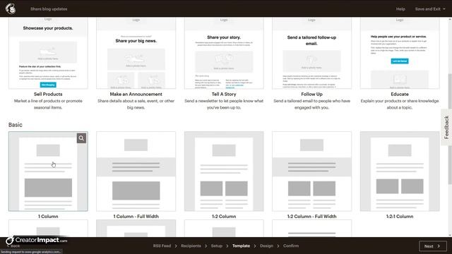 How To Send Out Automatic Blog Updates With MailChimp's RSS Campaign (Email Marketing)