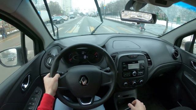 Renault Captur (2017) - POV Drive смотреть онлайн