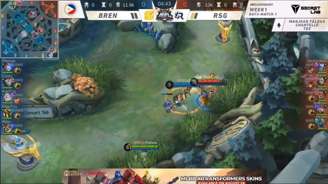 KAJA PLAYS + BENEDETTA LORD STEAL | GAME 2 BREN VS RSG | MPL PH SEASON 8 DAY 3 WEEK 1 REGULAR SEASO смотреть онлайн