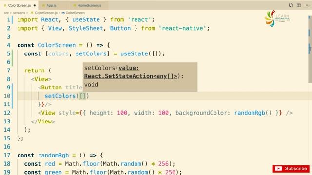App development beginners to experts Generating Random Colors Part 13 смотреть онлайн