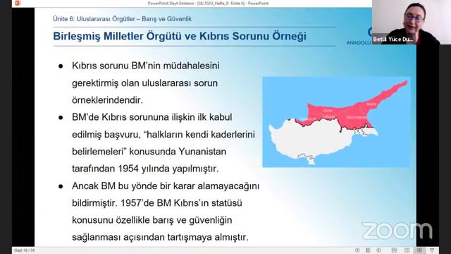 ULI102U - ULUSLARARASI İLİŞKİLERE GİRİŞ (UNİTE 6) смотреть онлайн
