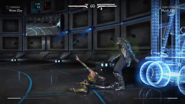 MKX Devil Apes | Wam-Zlay vs Man0_GRC (Reptile vs Tanya) [02] смотреть онлайн