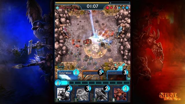 Healing Circle - Spotlight, Tips & Tricks – SIEGE: TITAN WARS® смотреть онлайн
