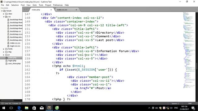 Create Forum Use PHP and Bootstrap Part 43 смотреть онлайн