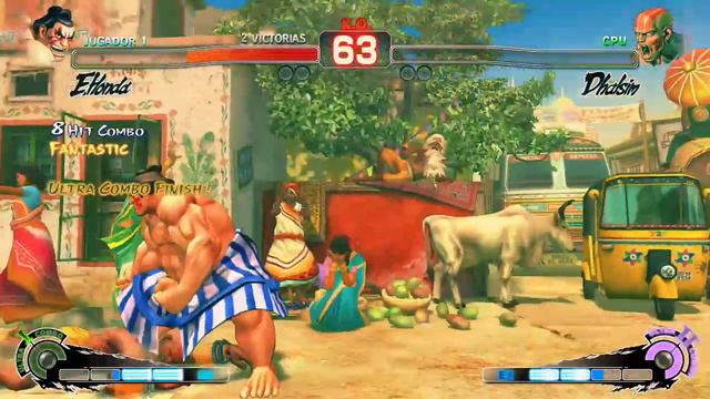 SUPER Street Fighter IV:Arcade Edition [XBOX 360/XBOX One] - Dhalsim vs E.Honda! смотреть онлайн
