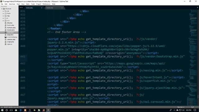 HTML to WordPress theme Conversion | Art Museum Wp Theme tutorial by Hemel смотреть онлайн