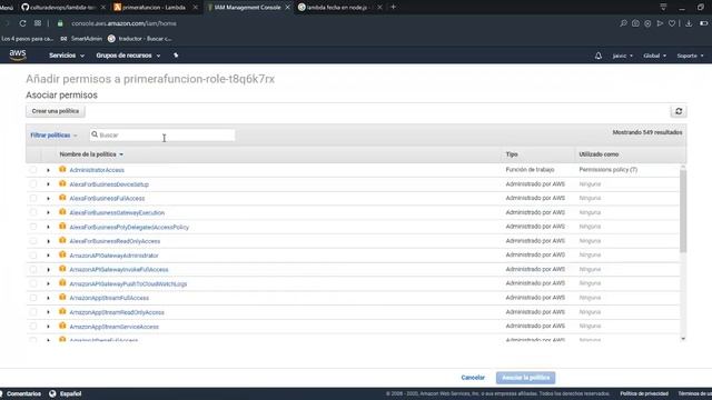 Como invocar función LAMBDA desde otro AWS LAMBDA смотреть онлайн