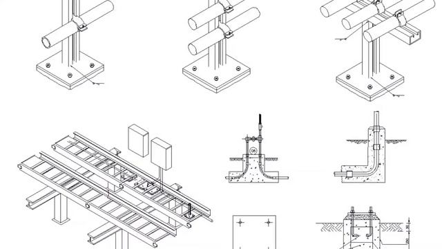 Steel Structure Detailswww cadblocksdownload com смотреть онлайн